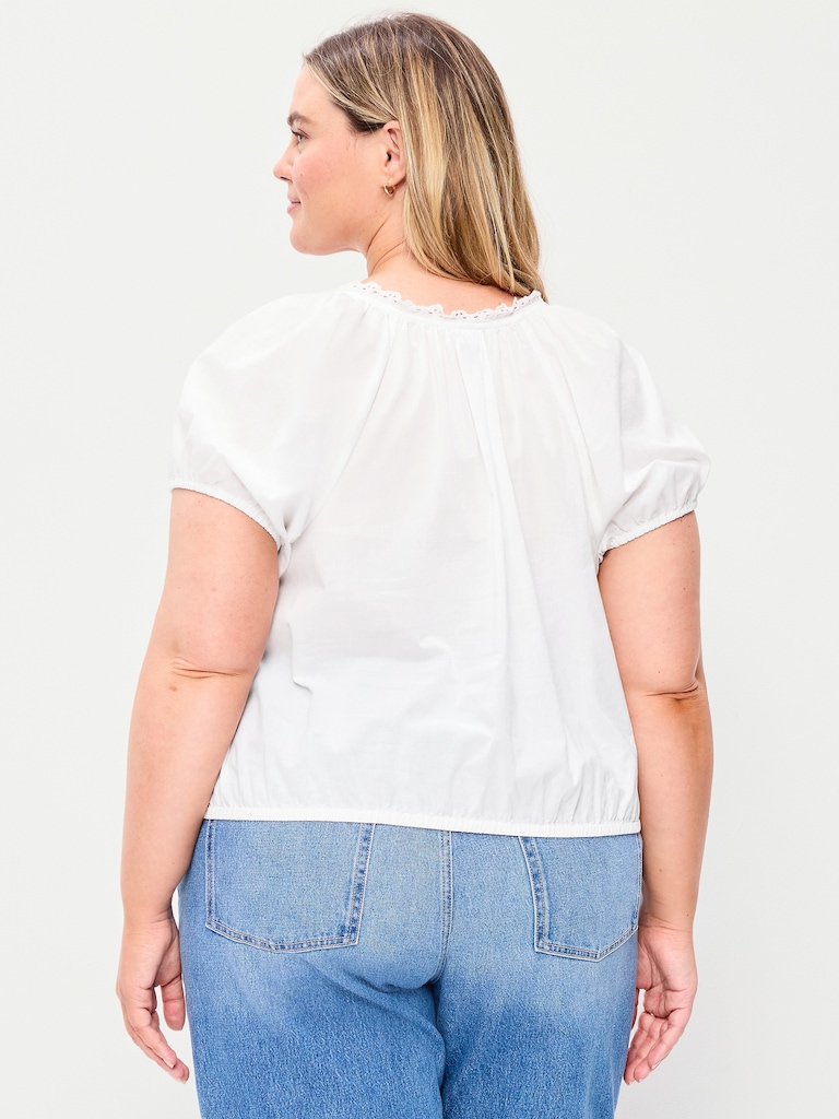 Bubble Hem Top