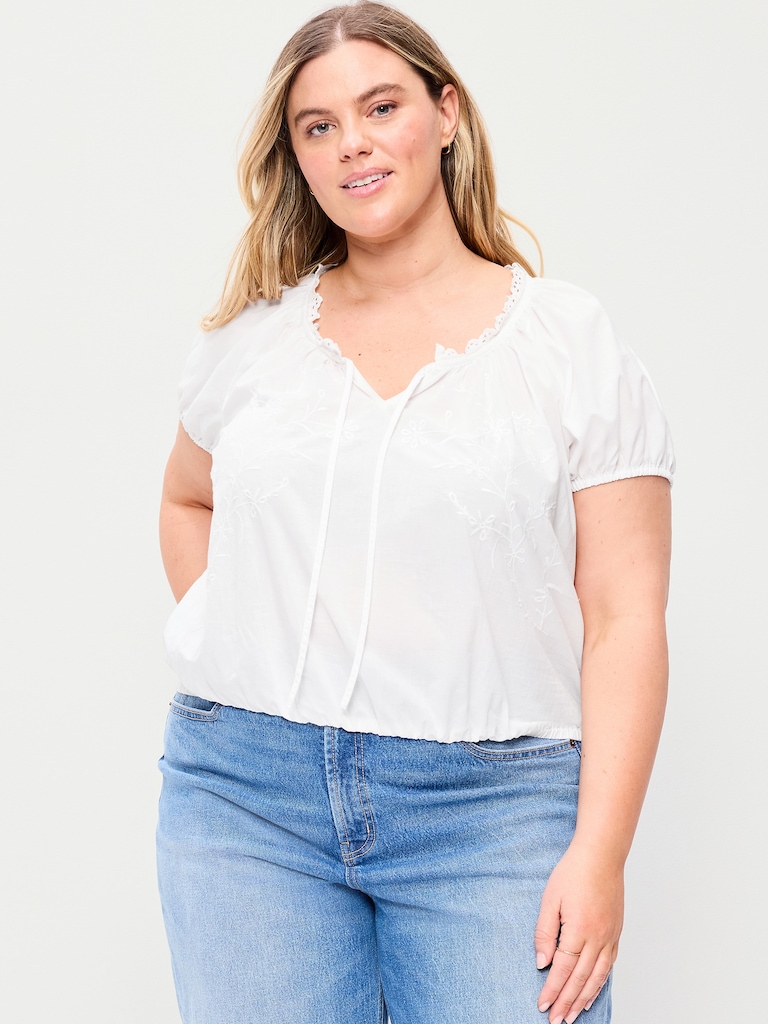 Bubble Hem Top