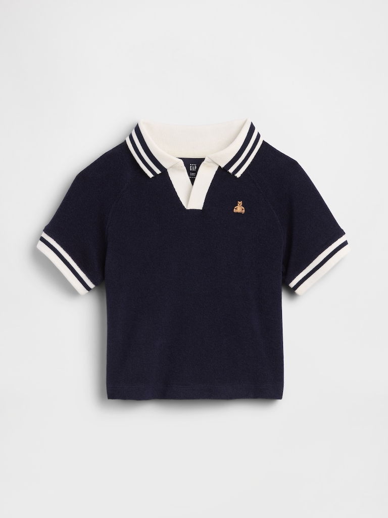 Baby & Toddler Towel Terry Polo Shirt