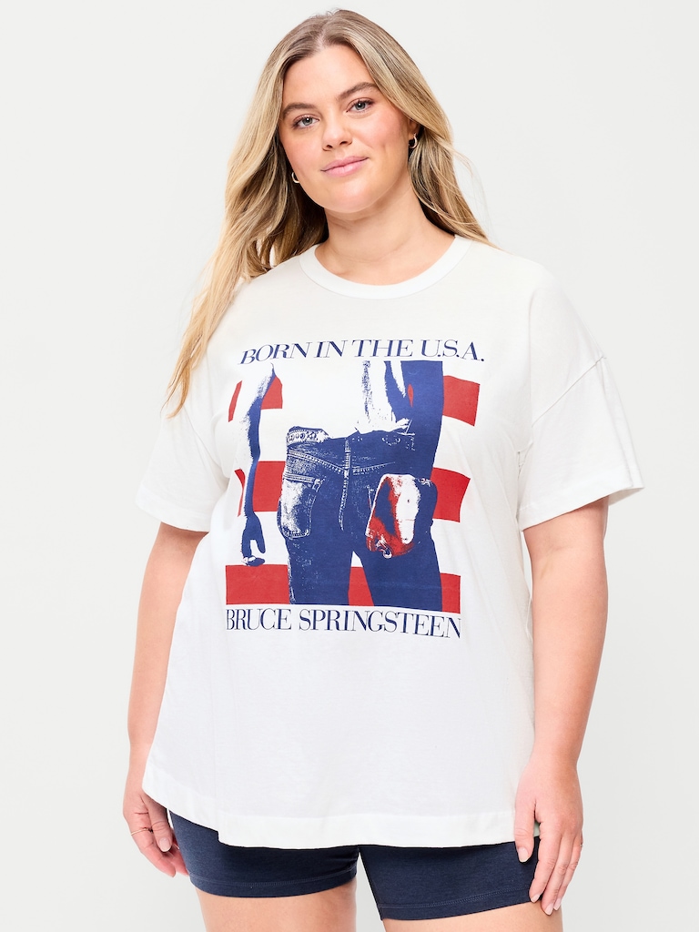 Bruce Springsteen™ Oversized Tunic T-Shirt