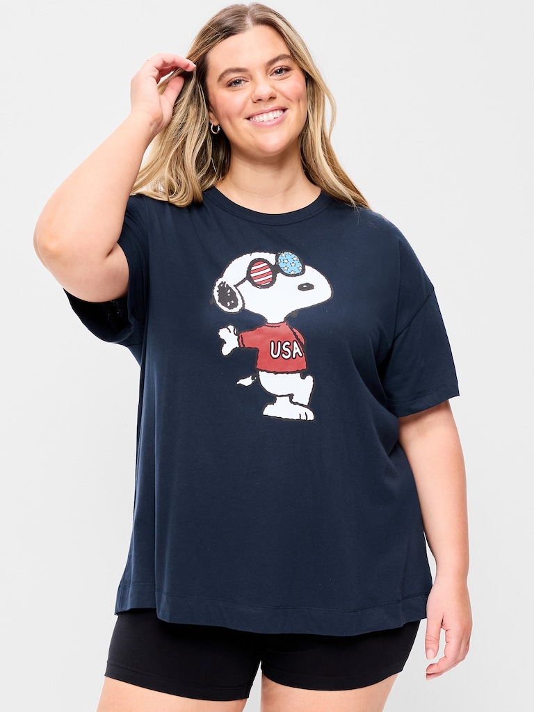 Peanuts™ Snoopy Oversized Tunic T-Shirt