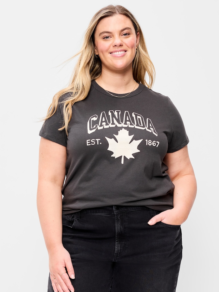 Crew-Neck Graphic T-Shirt