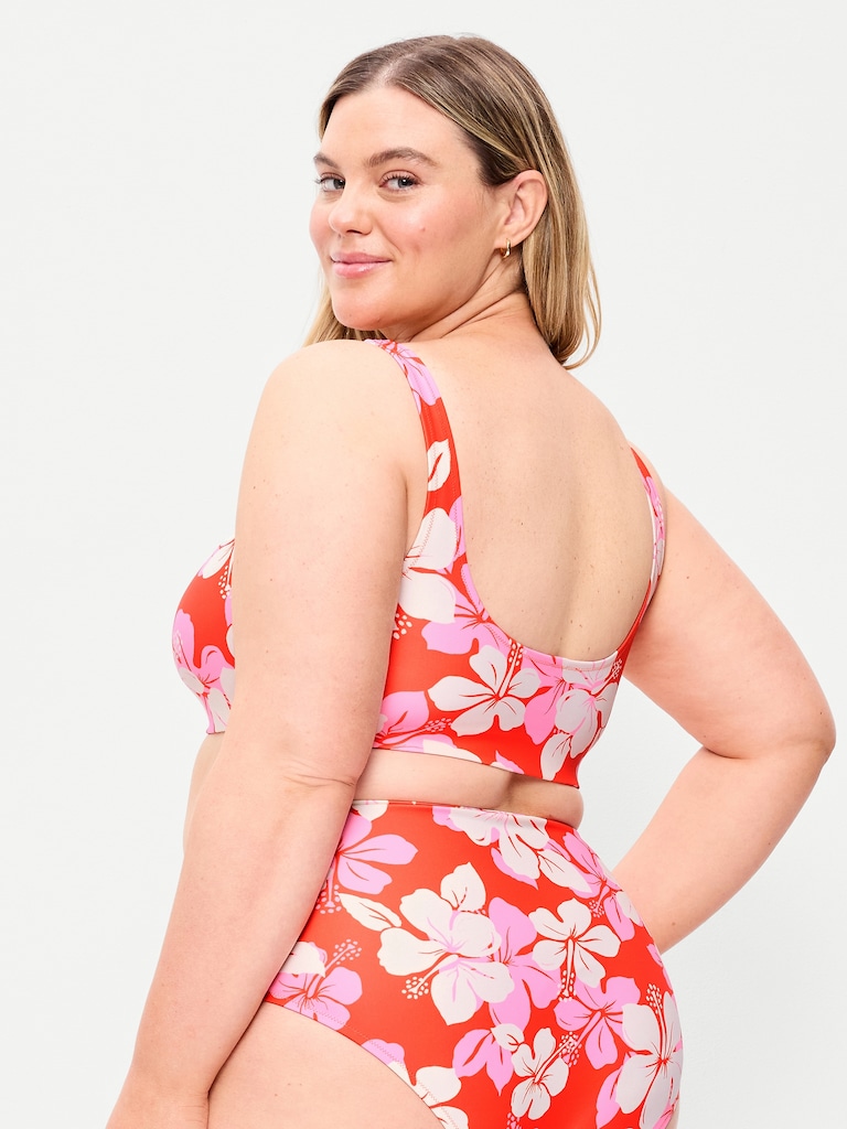 Essential Scoop-Neck Swim Top