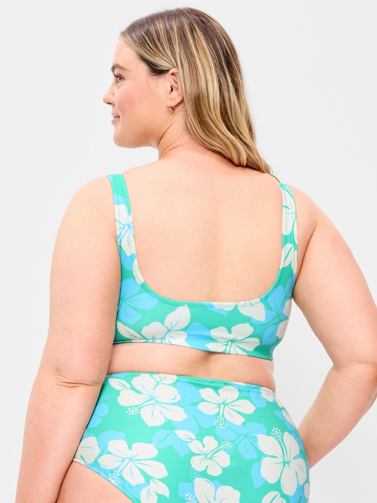 Essential Scoop-Neck Swim Top