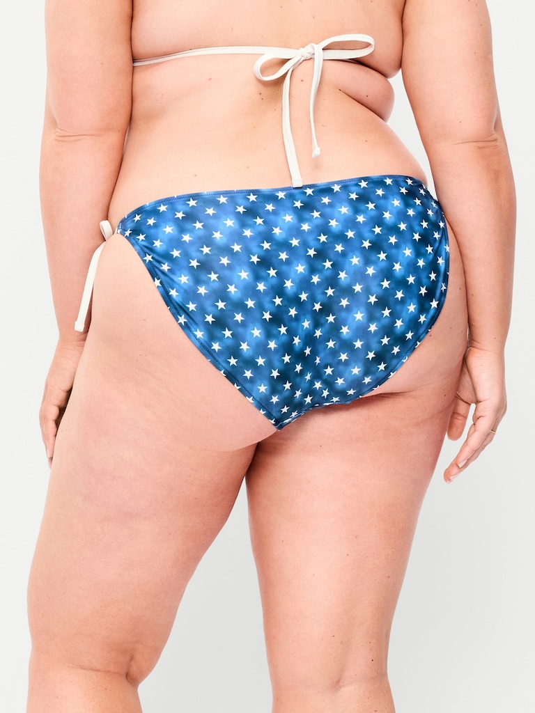 String Bikini Swim Bottoms