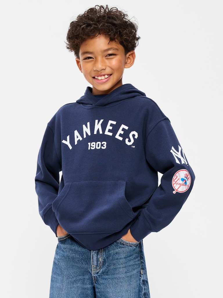 New York Yankees Gender-Neutral Pullover Hoodie for Kids