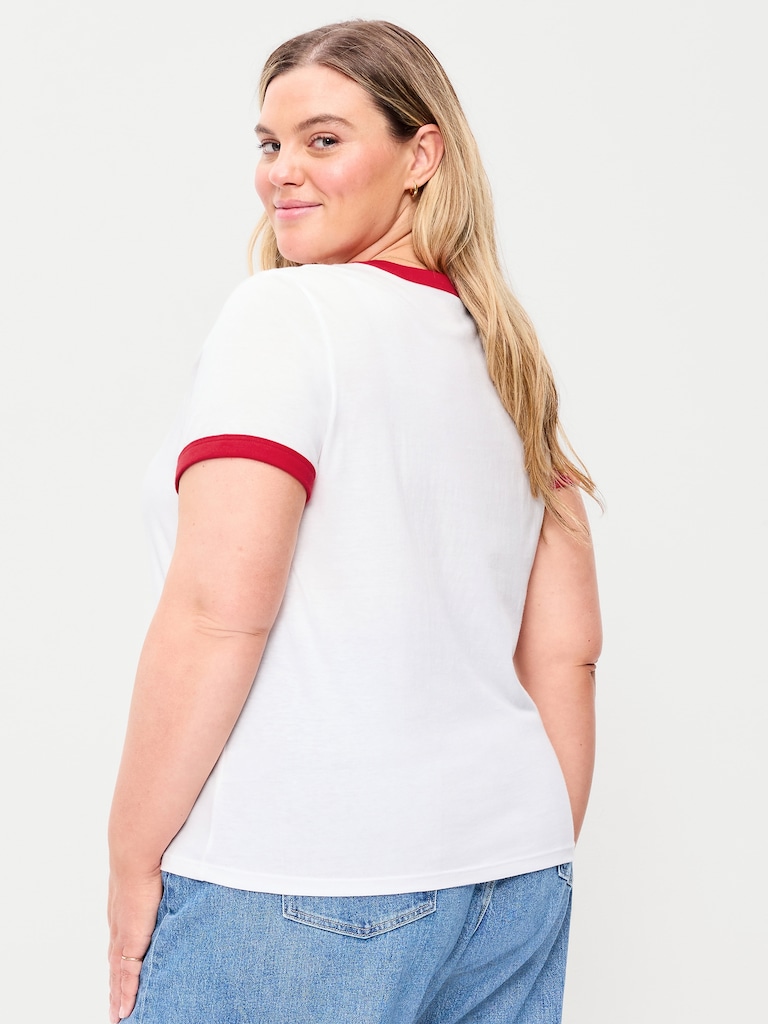 EveryWear Graphic Ringer T-Shirt