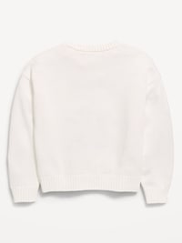 Long-Sleeve Pullover Sweater for Girls