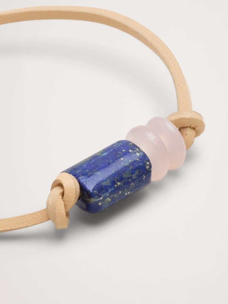 Lapis Cord Bracelet