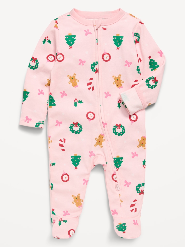 2-Way-Zip Sleep & Play Footed One-Piece for Baby