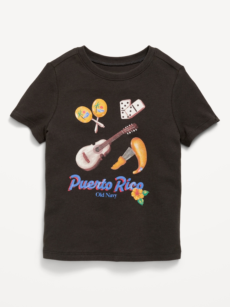 Short-Sleeve Unisex Logo-Graphic T-Shirt for Toddler