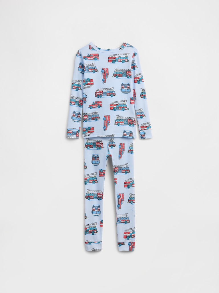 babyGap Fire Truck Print PJ Set