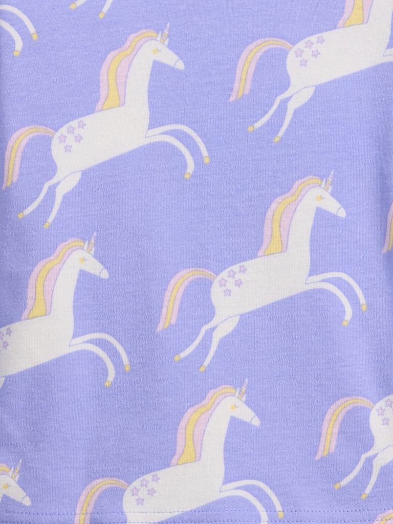 babyGap Unicorn Print PJ Set