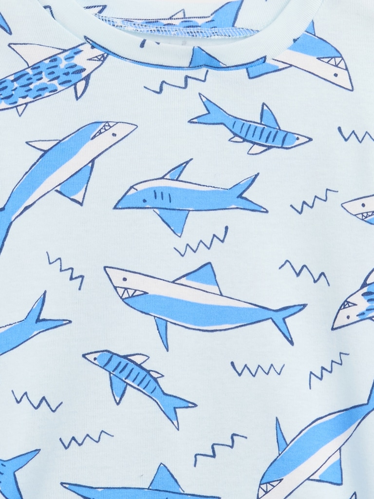 Kids & babyGap Shark Print PJ Set
