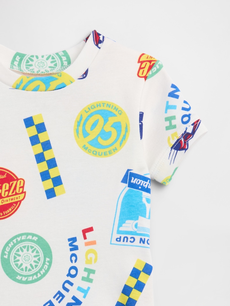 Kids & babyGap × Disney Cars Print PJ Set