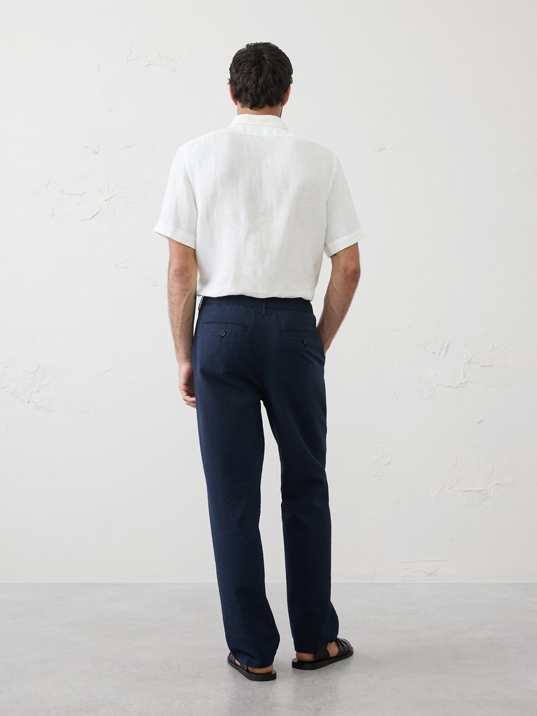Ease Seersucker Suit Trouser