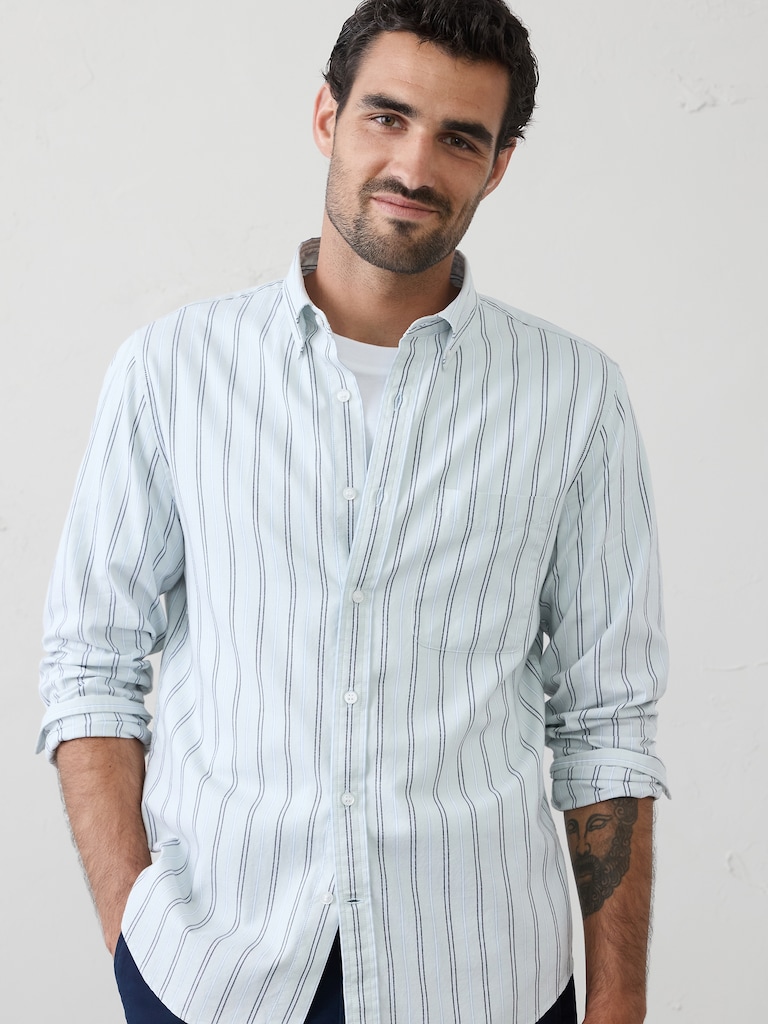 Slim-Fit Oxford Shirt