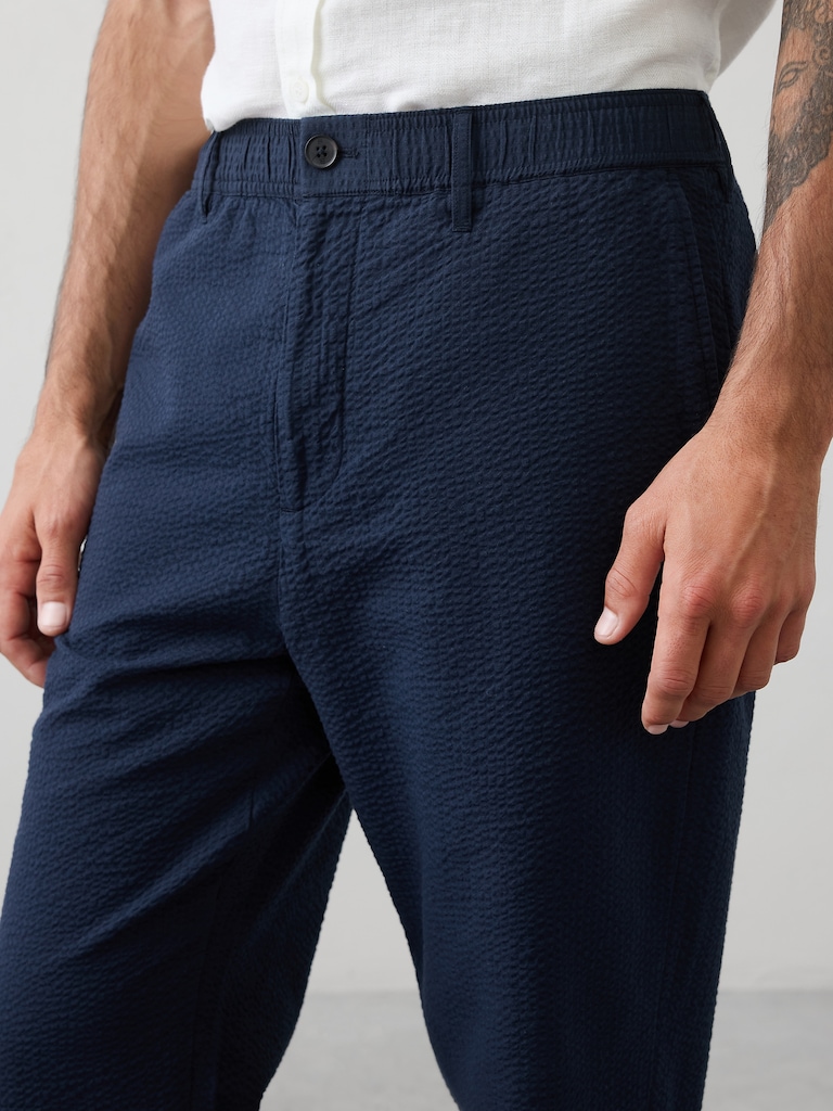 Ease Seersucker Suit Trouser