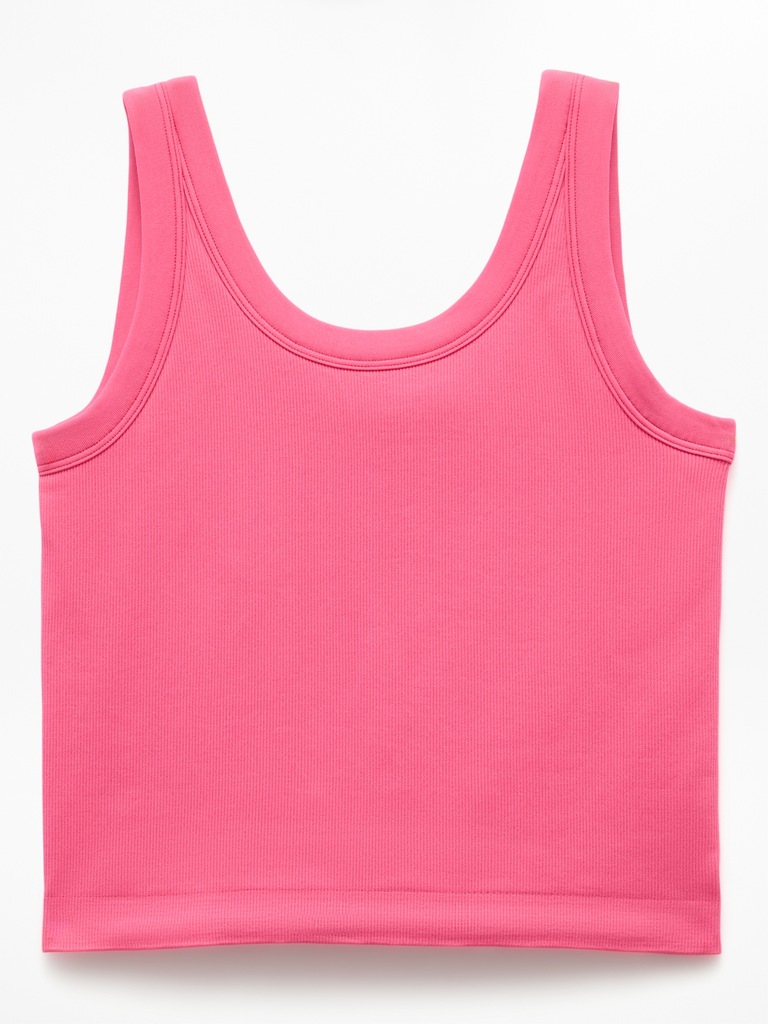 Athleta Girl Rise Above Rib Scoop Tank