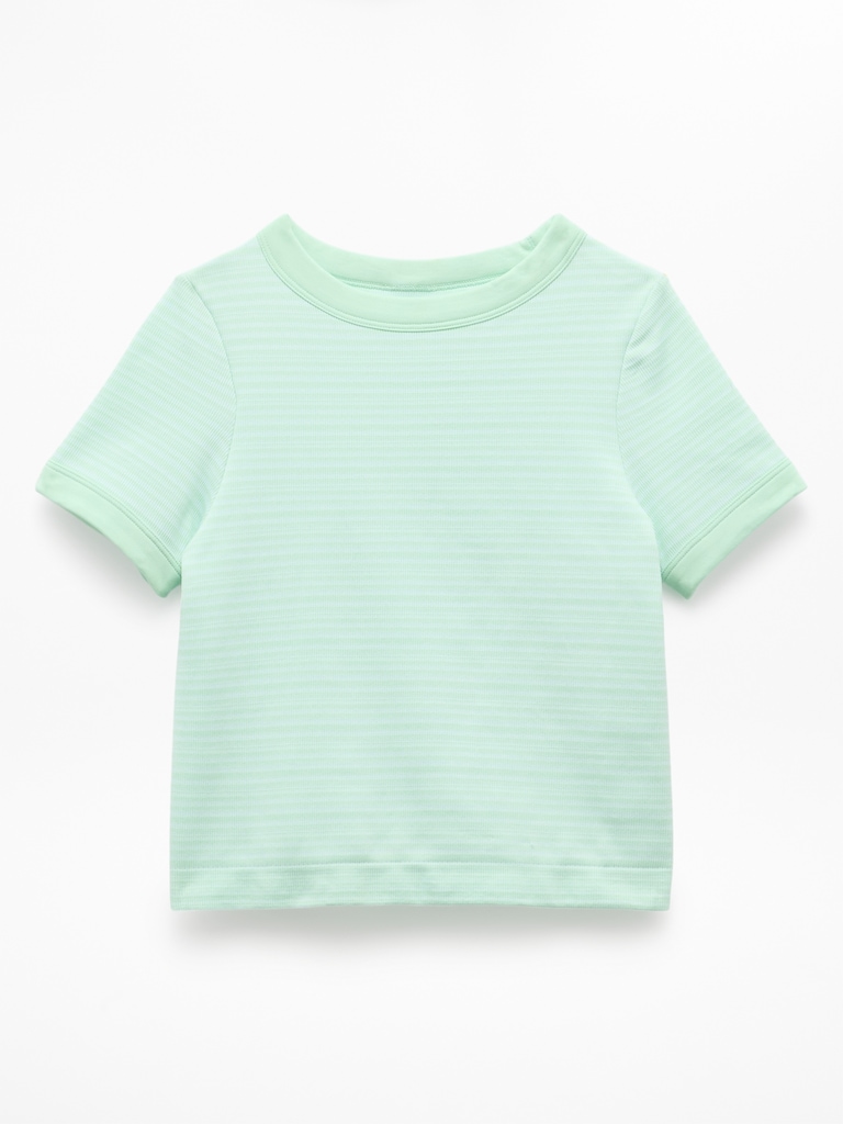 Athleta Girl Rise Above High Neck Tee