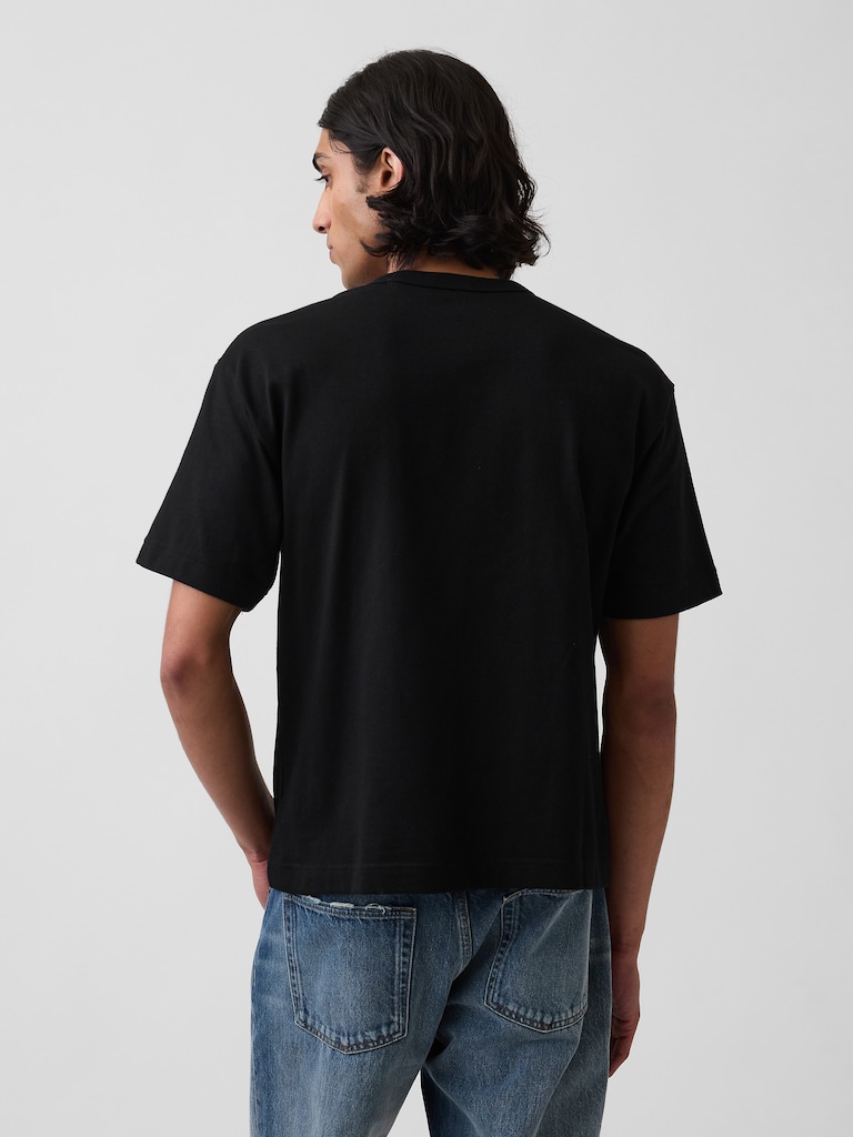 Adult Heavyweight Crop T-Shirt