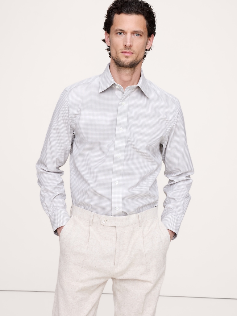 Standard-Fit Wrinkle-Resistant Dress Shirt