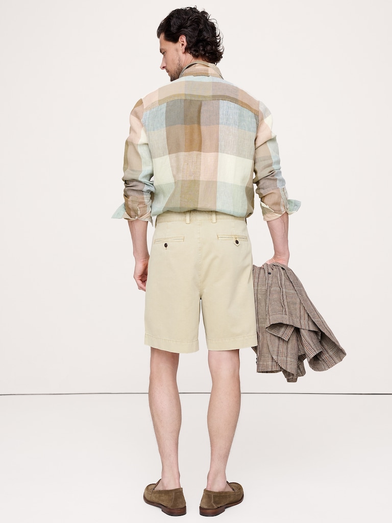 Archive Reissue 8" Pleated Short