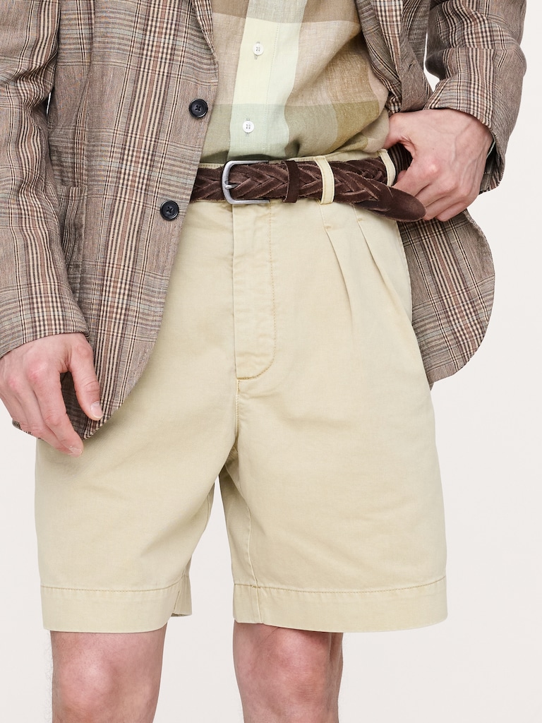 Archive Reissue 8" Pleated Short