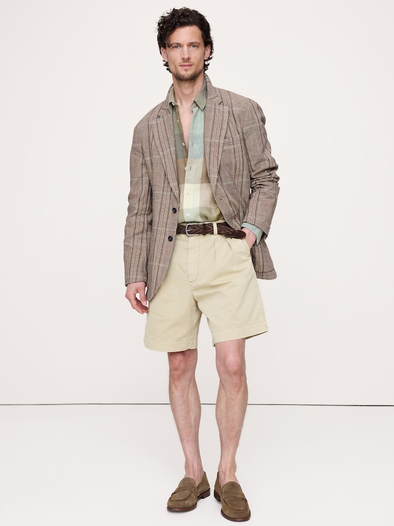 Archive Reissue 8" Pleated Short