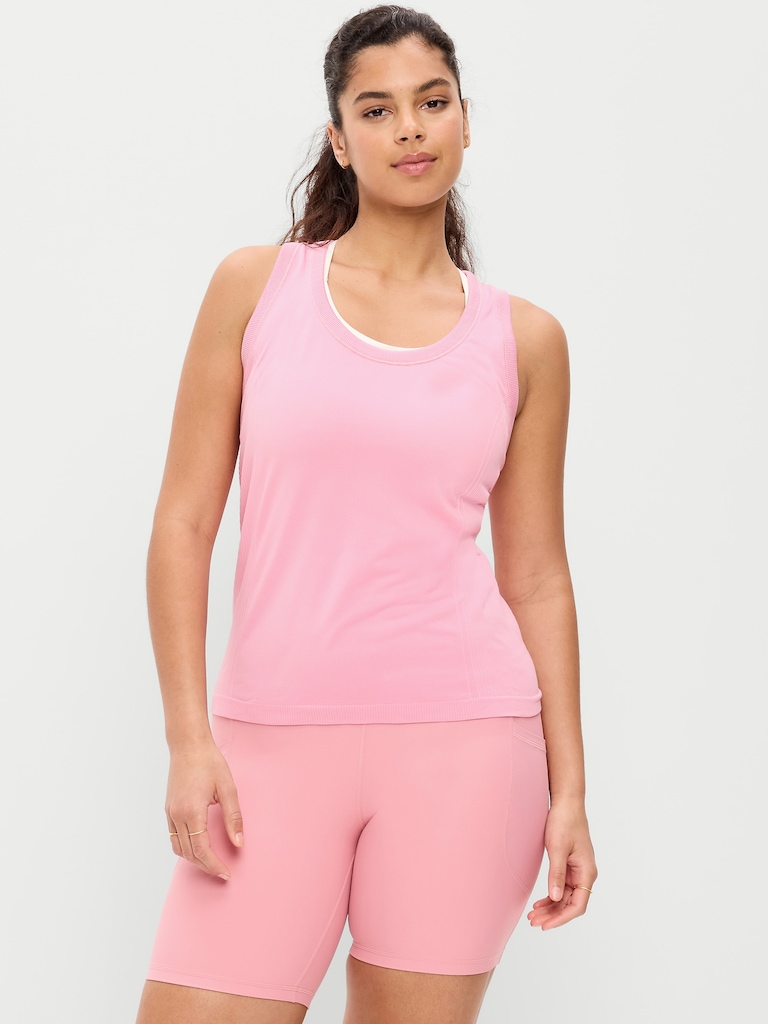 Fluid Seamless Fitted Tank Top