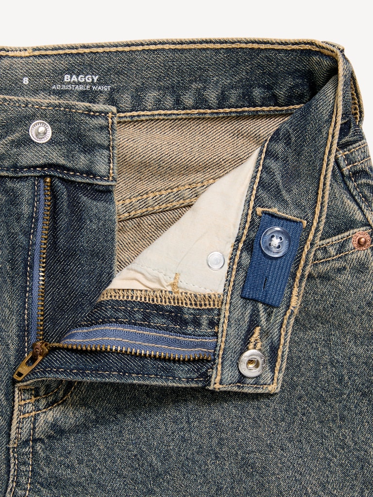 Baggy Non-Stretch Jeans for Boys