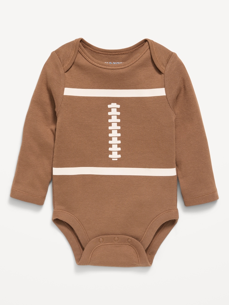 Long-Sleeve Graphic Bodysuit for Baby