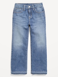 High-Waisted Baggy Wide-Leg Jeans for Girls