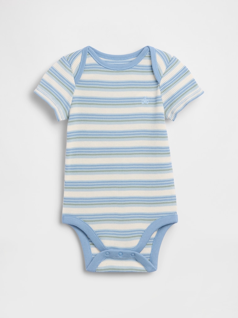 Baby First Favorites Waffle Bodysuit