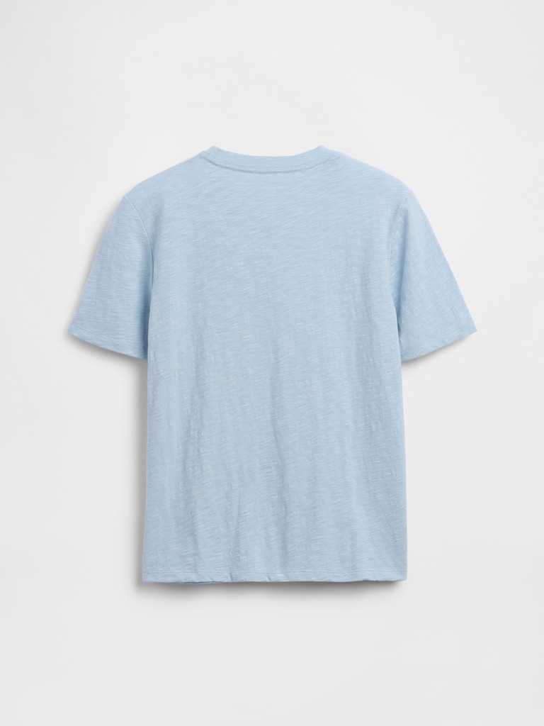 Kids Organic Cotton Pocket T-Shirt