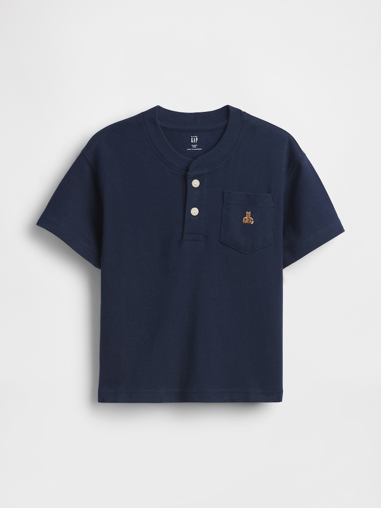 Baby & Toddler Pocket Henley T-Shirt