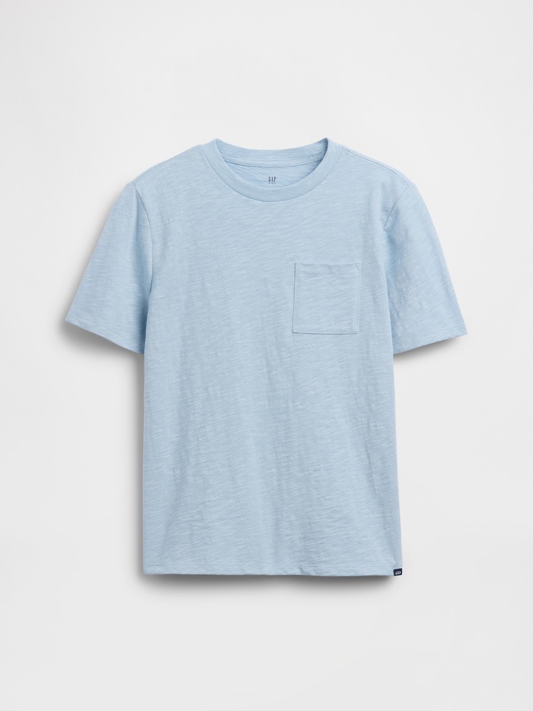 Kids Organic Cotton Pocket T-Shirt