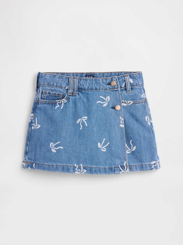 Kids Denim Skort