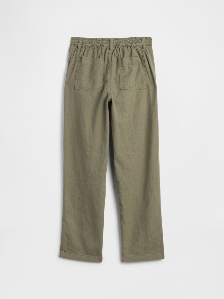Kids Relaxed Linen-Blend Pants