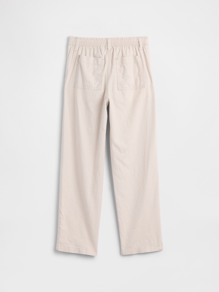 Kids Relaxed Linen-Blend Pants