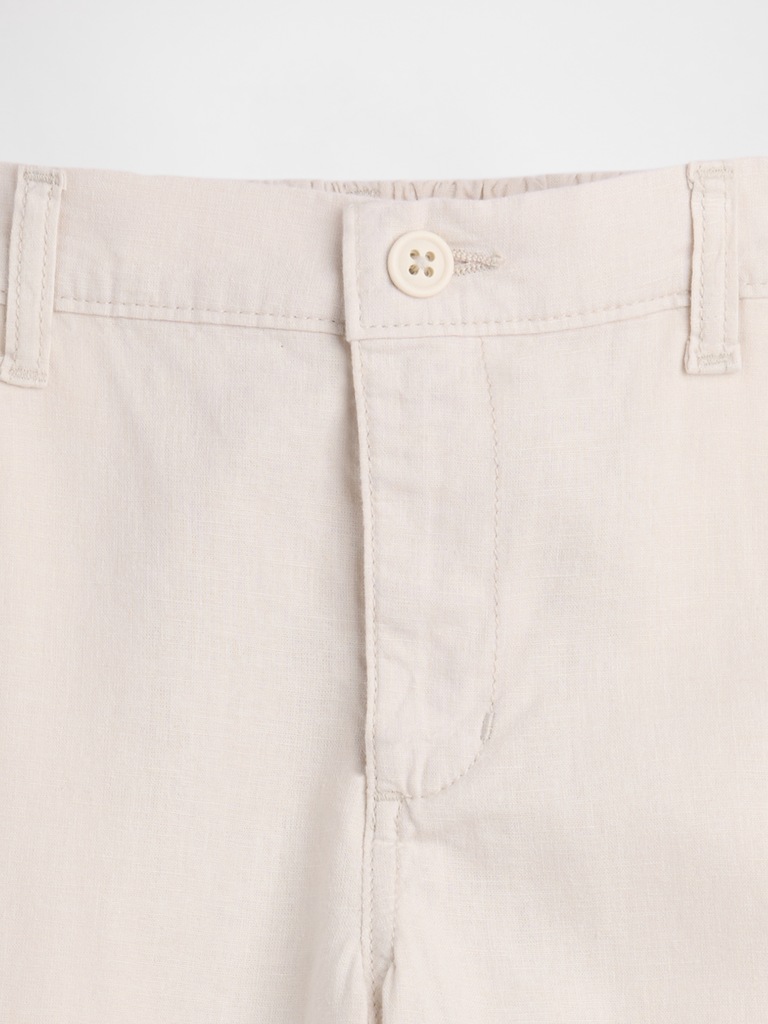 Kids Relaxed Linen-Blend Pants