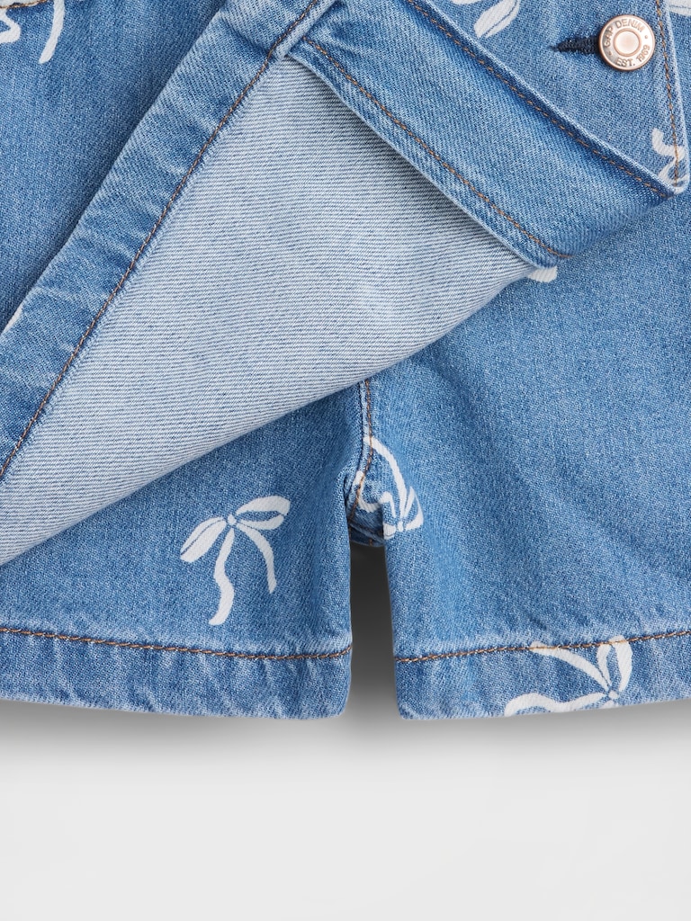 Kids Denim Skort