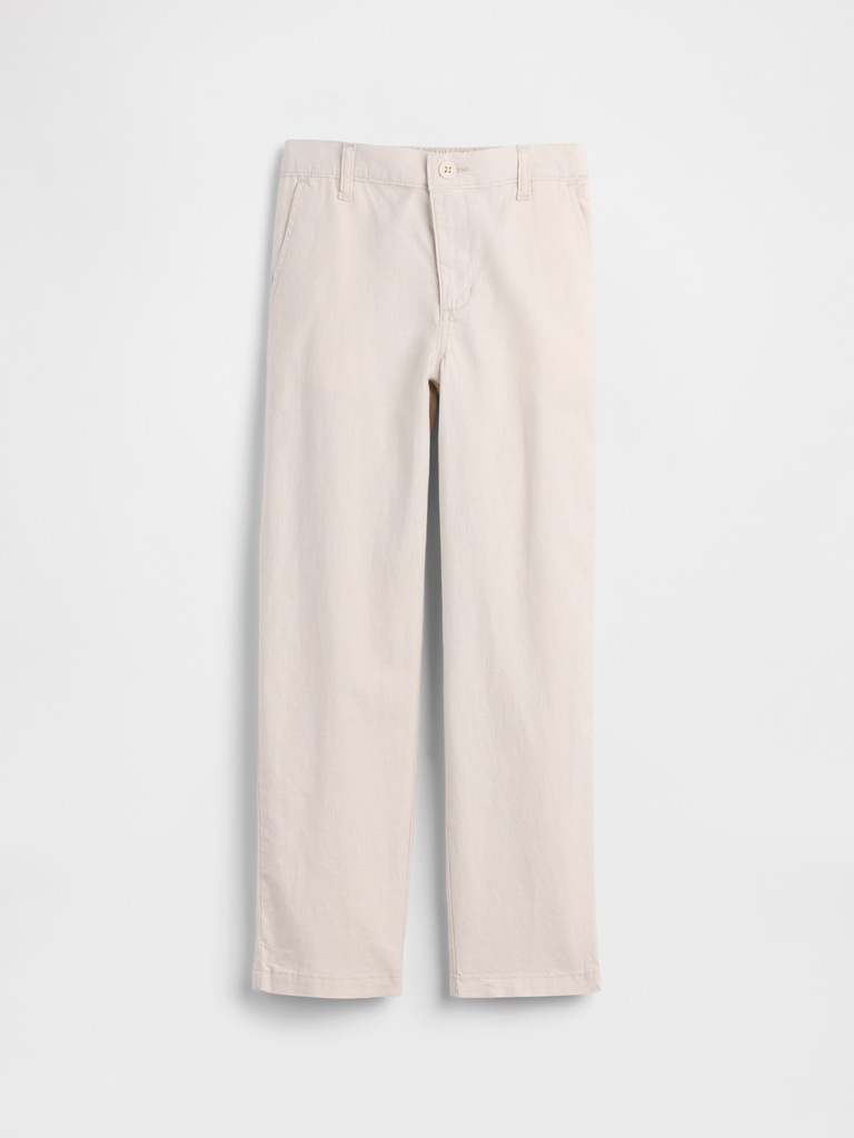 Kids Relaxed Linen-Blend Pants