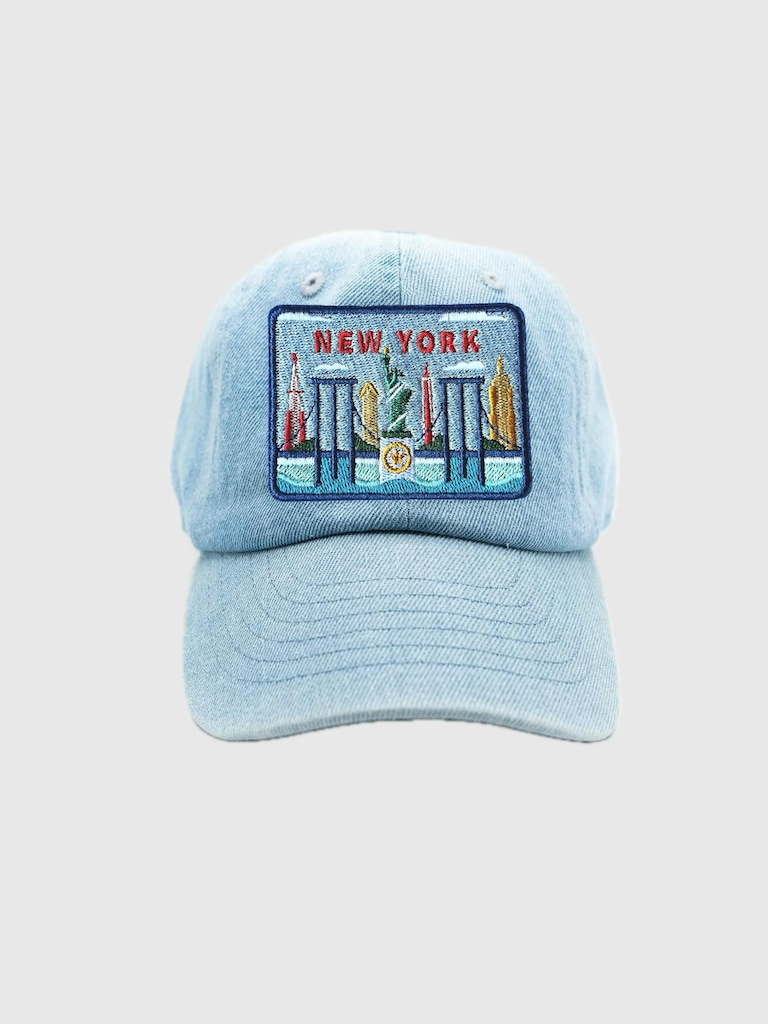 Rey to Z Kids and Toddler New York Postcard Baseball Hat
