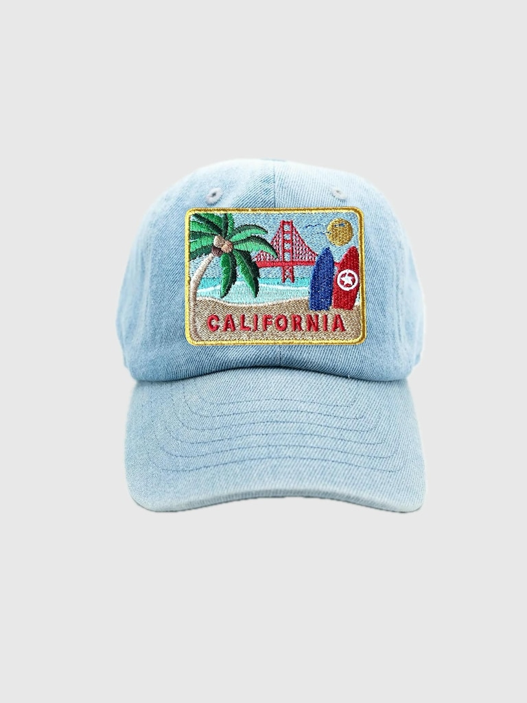 Rey to Z Kids and Toddler California Postcard Baseball Hat