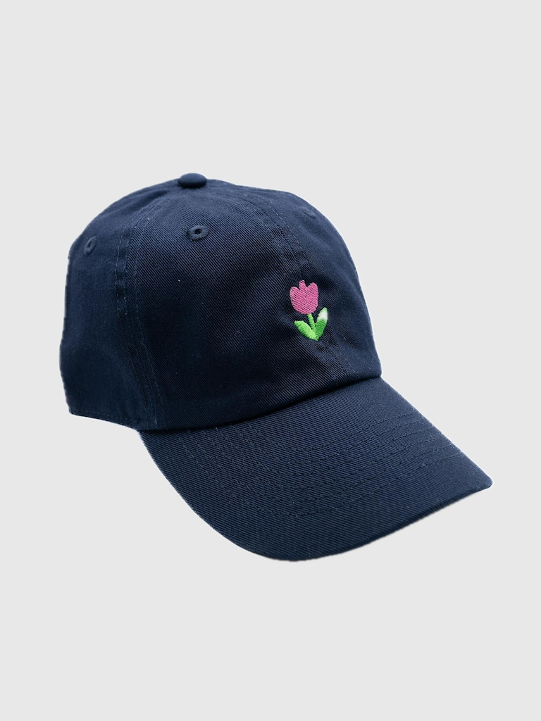 Rey to Z Kids and Toddler Tiny Tulip Baseball Hat