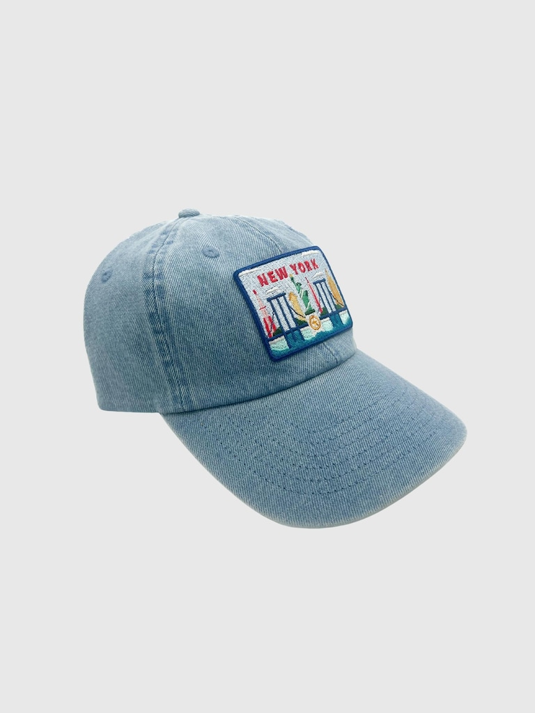 Rey to Z Kids and Toddler New York Postcard Baseball Hat