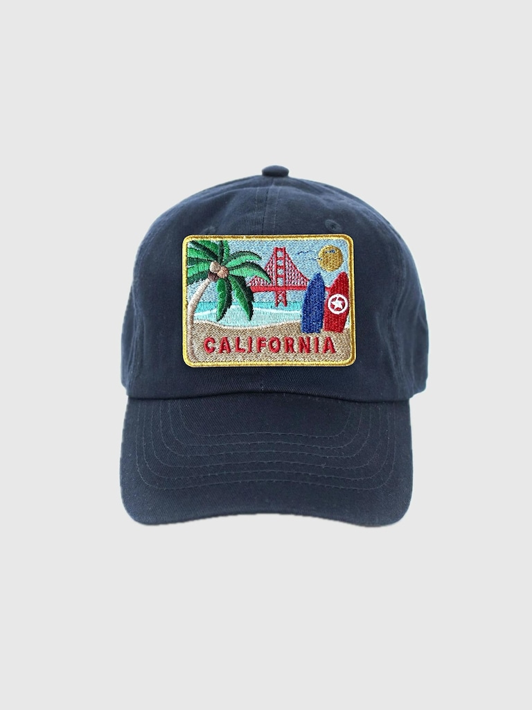 Rey to Z Kids and Toddler California Postcard Baseball Hat