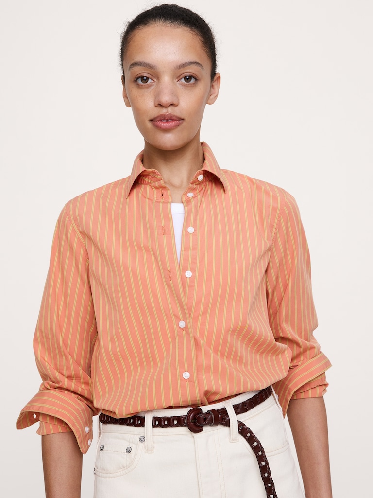 The Everyday Shirt in Cotton Poplin
