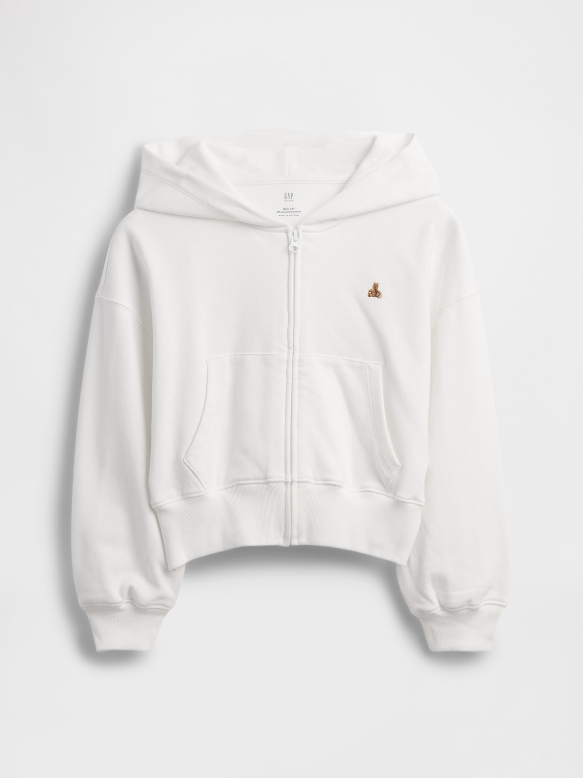 Kids VintageSoft Terry Wedge Zip Hoodie